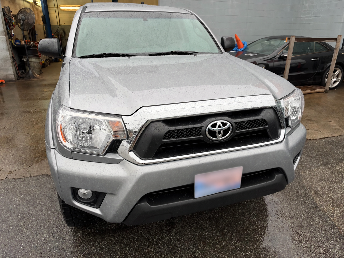 Toyota Tacoma after completed front-end collision repair